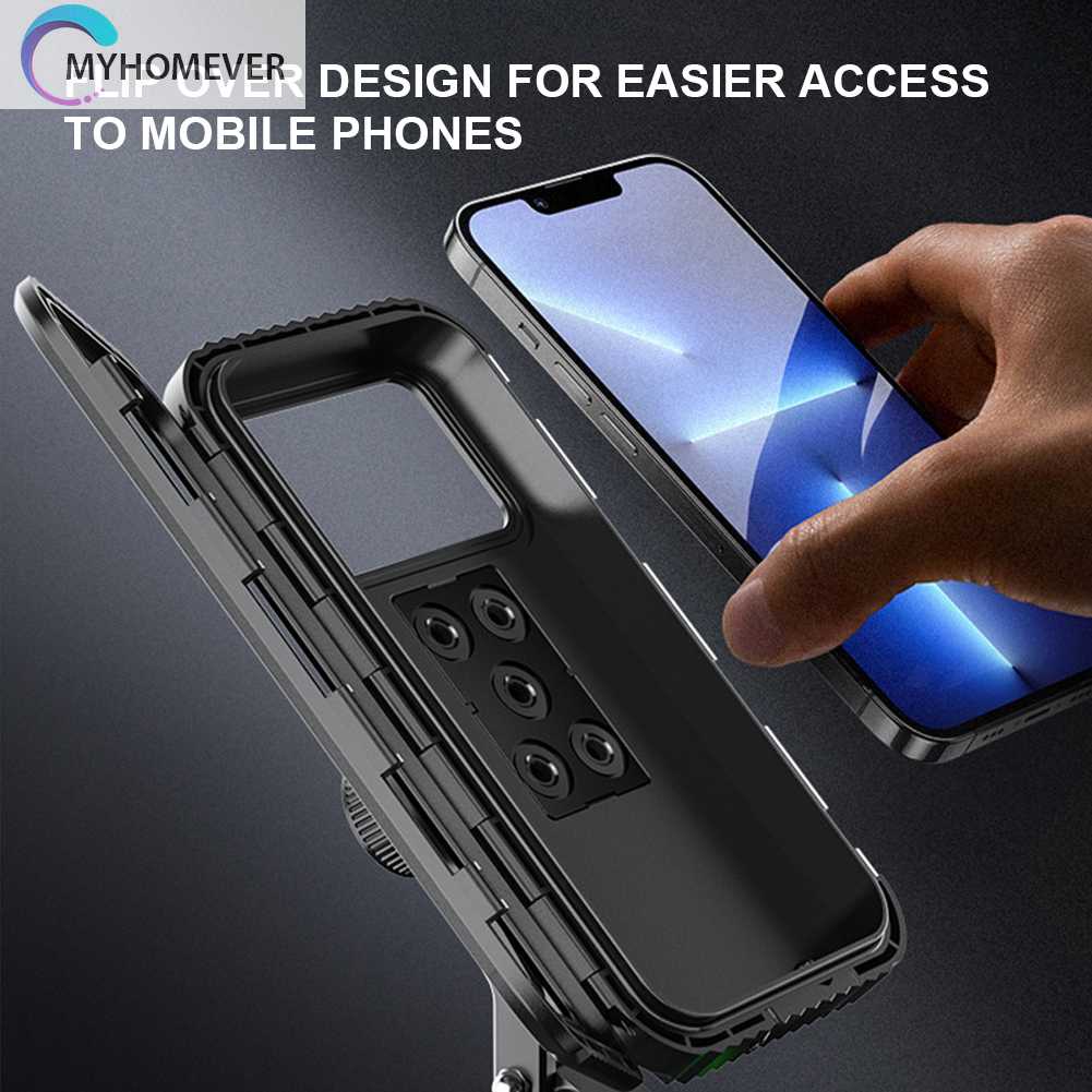 Giá Đỡ Điện Thoại 4-7 Inch Gắn Xe Đạp Chống Thấm Nước Tiện Dụng