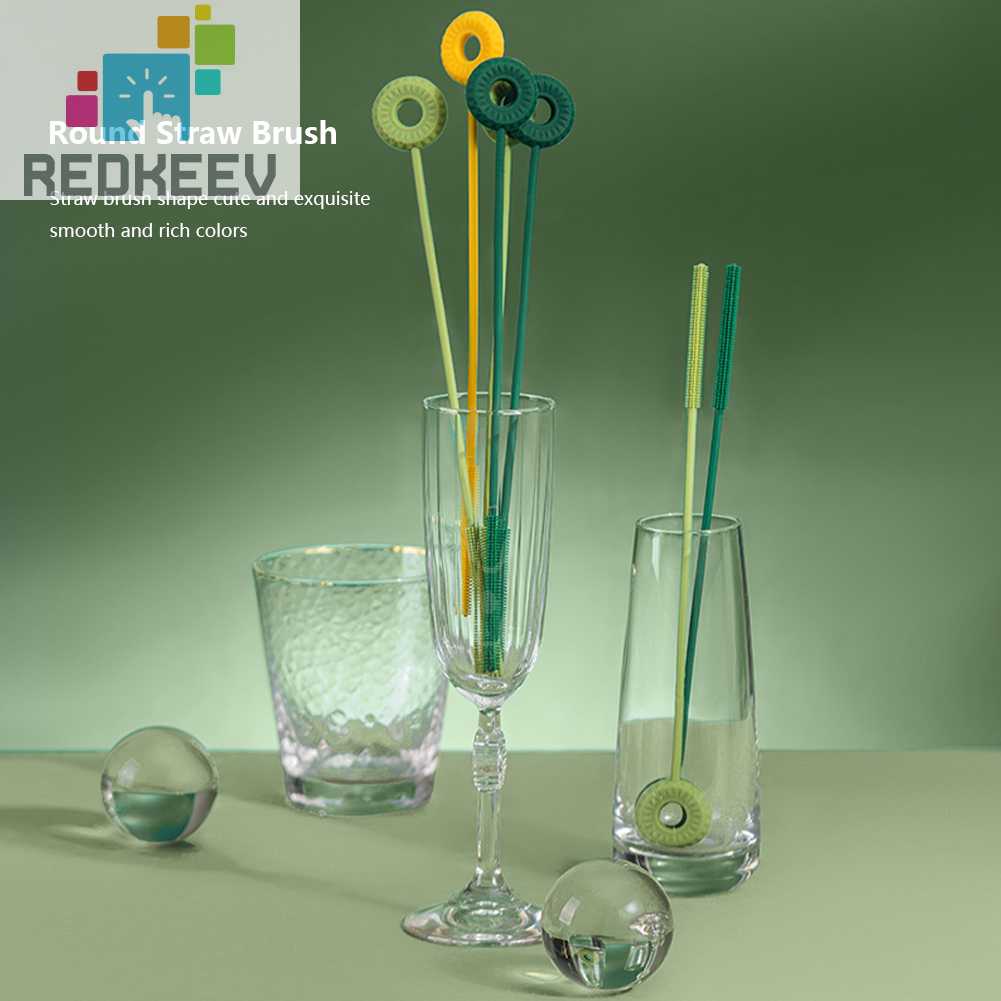 Bàn Chải Silicone Vệ Sinh Ống Hút Không Làm Đau Cho Bé