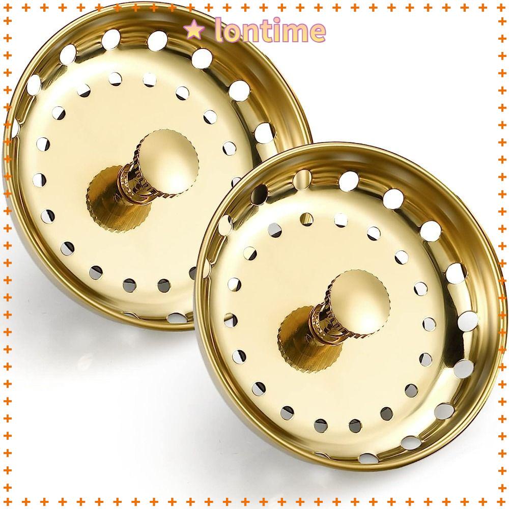 Nút Chặn Bồn Rửa LONTIME 2 Chiếc|Ống Thoát Nước Bằng Thép Không Gỉ Chất Lượng Cao