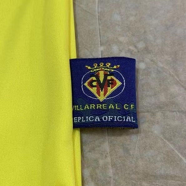 Áo Thun NgắN Tay Thể Thao 0506 Villarreal