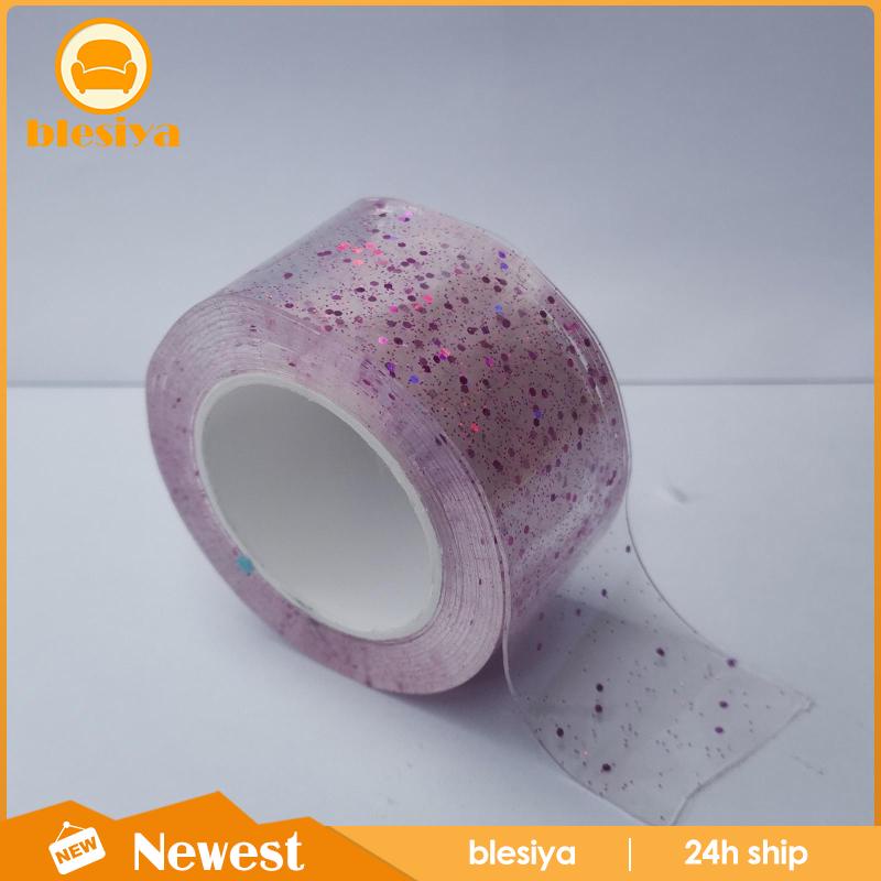 Băng Keo Nano Lấp Lánh Trong Suốt Dùng Thổi Bong Bóng Đồ Chơi DIY