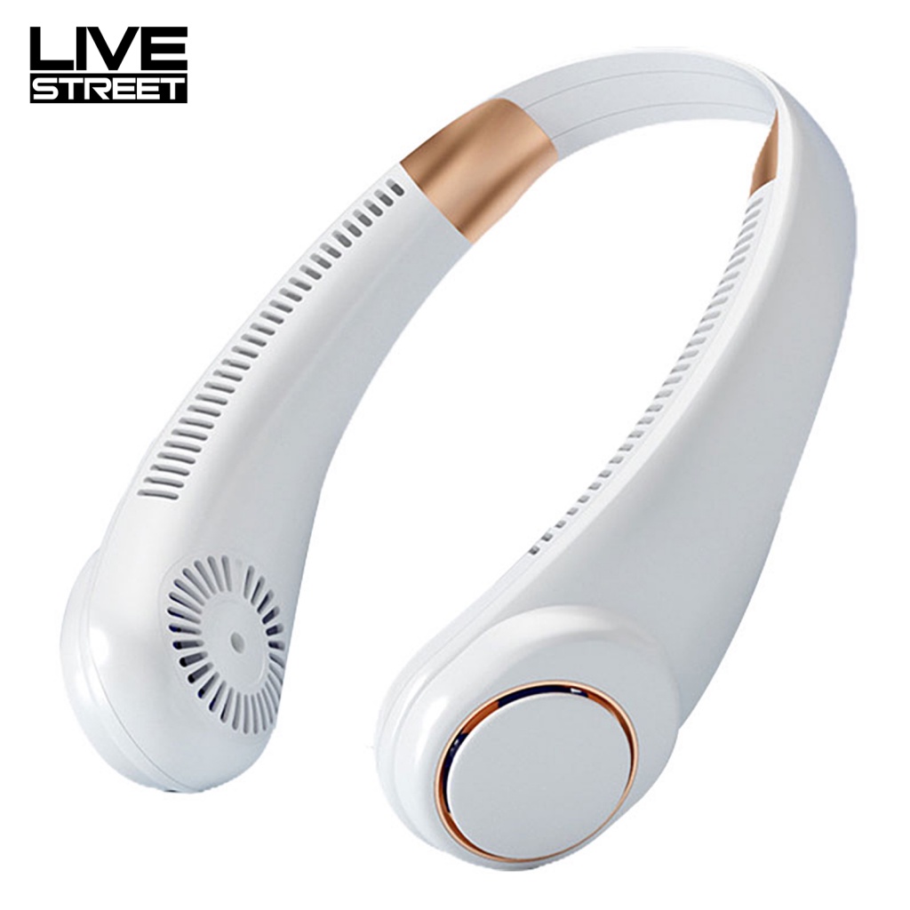 Quạt Điện Làm Mát Đeo Cổ Yên Tĩnh Đa Năng