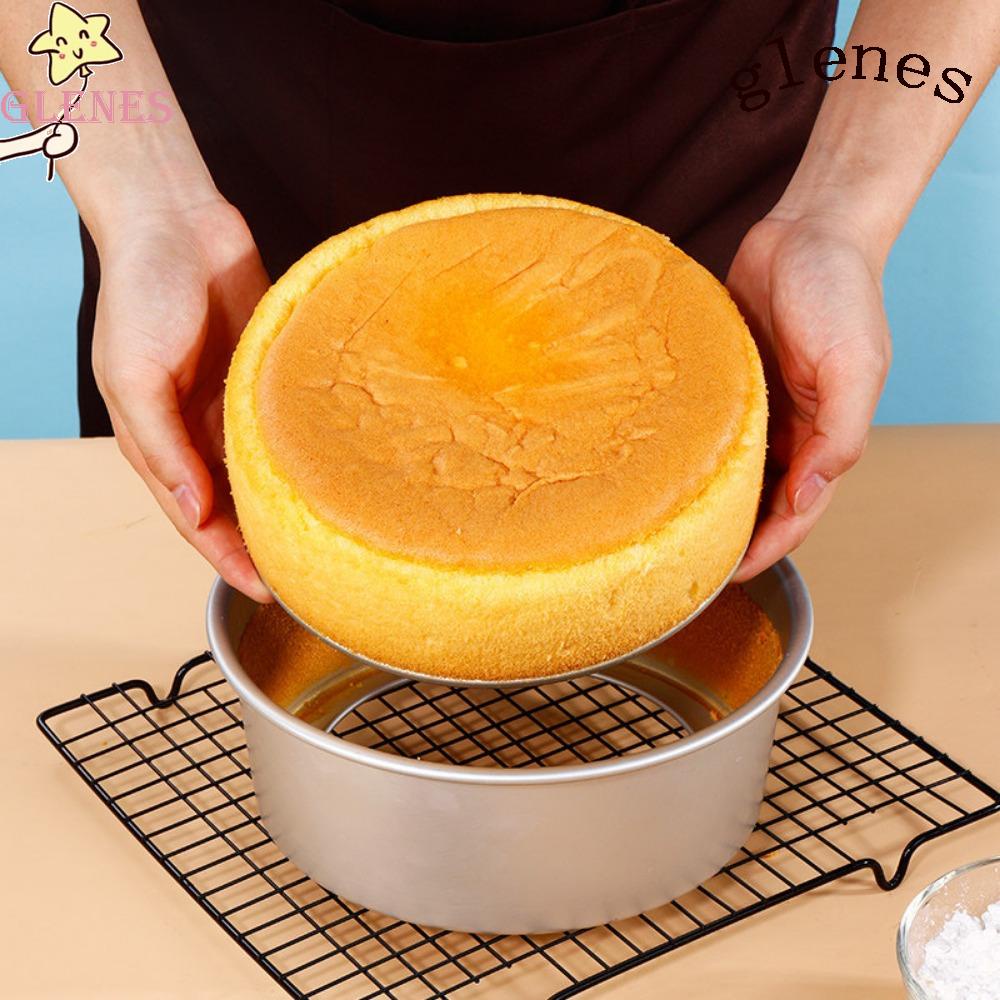 Khuôn Làm Bánh Hình Tròn Bằng Nhôm Chống Dính Có Thể Tháo Rời