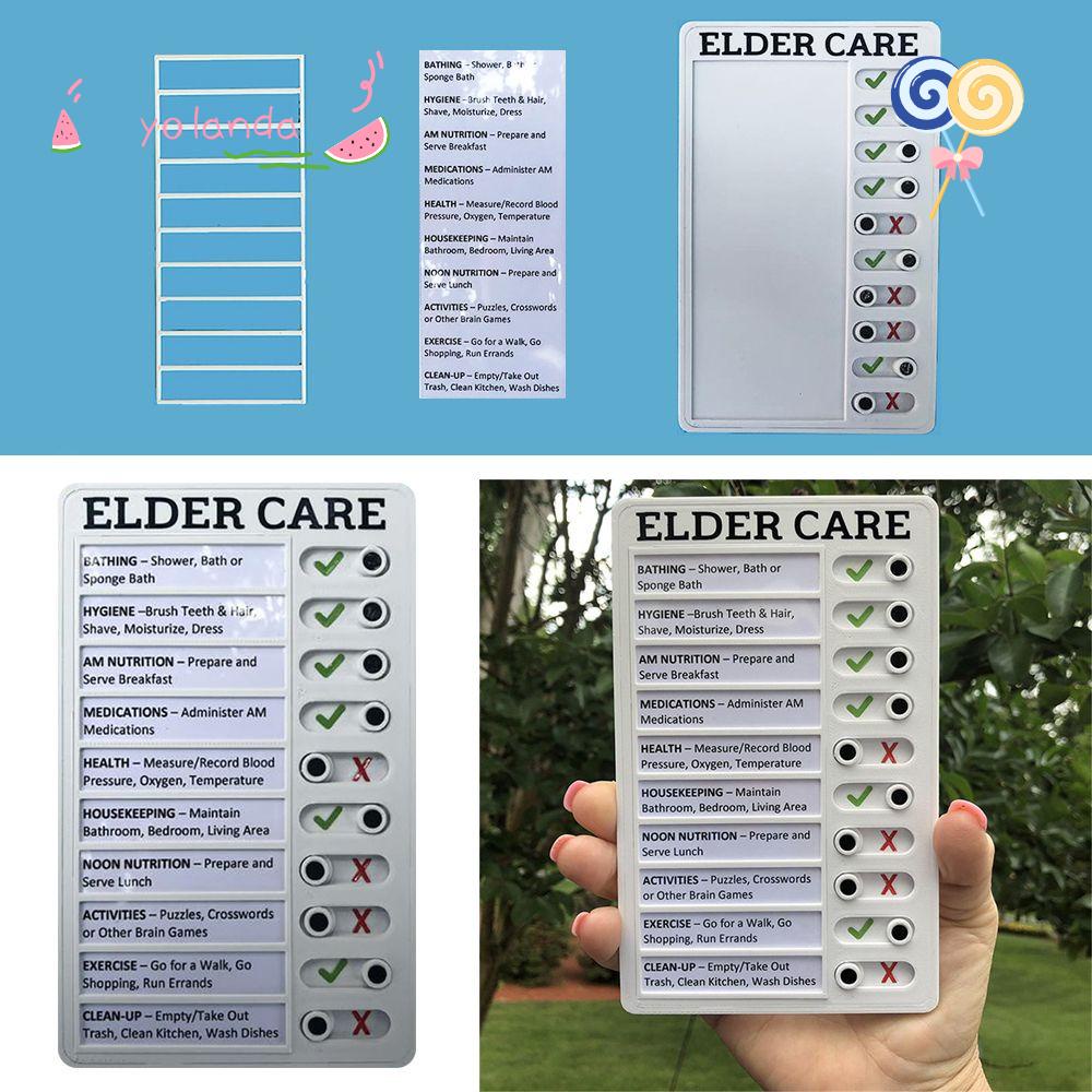 Bảng Ghi Chú Lên Kế Hoạch Hàng Ngày Bằng Nhựa Có Thể Tháo Rời Và Tái Sử Dụng