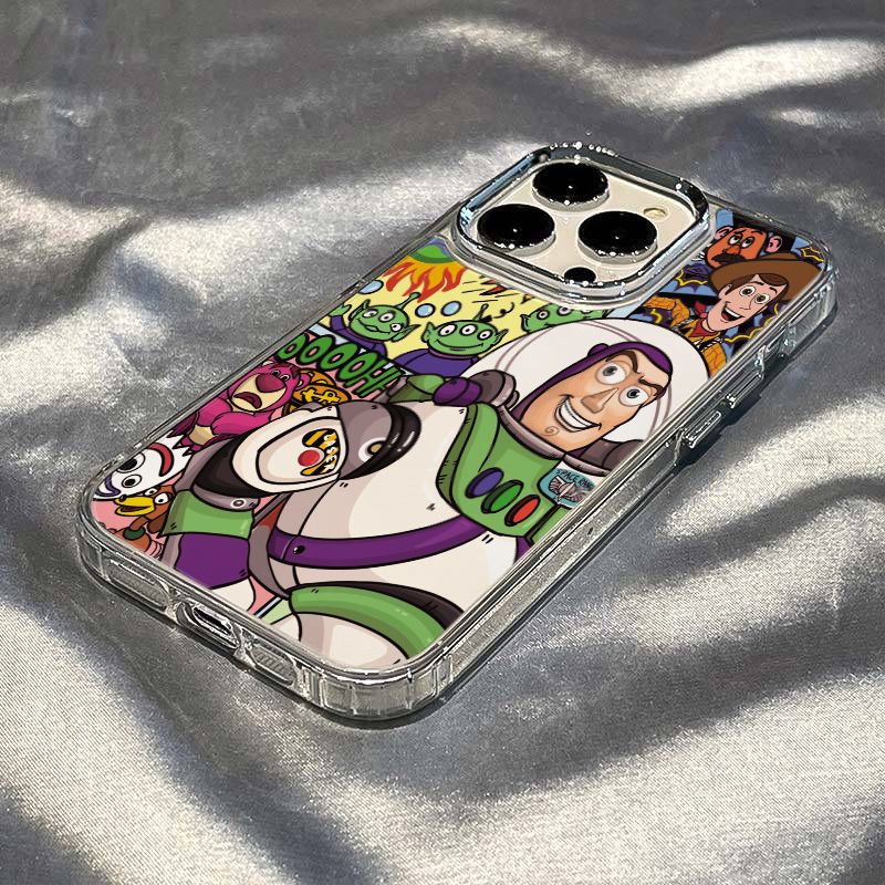 ✅Ốp Điện Thoại Dẻo Họa Tiết Hoạt Hình Buzz Lightyear Chống Sốc Cho Iphone1213In 118plus14pro max7