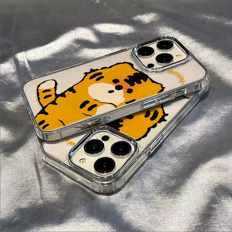 ✅Ốp Điện Thoại Mềm Chống Sốc In Hình Hổ Cho Iphone 12 714pro 8 1113 max