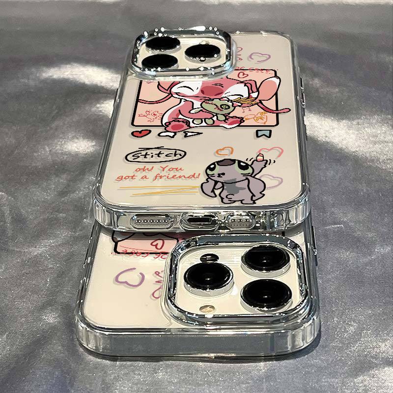 ✅Ốp Điện Thoại Mềm Chống Sốc Đính Búp Bê Thiên Thần PNFP Cho Iphone 127 14pro plus Max8 1311