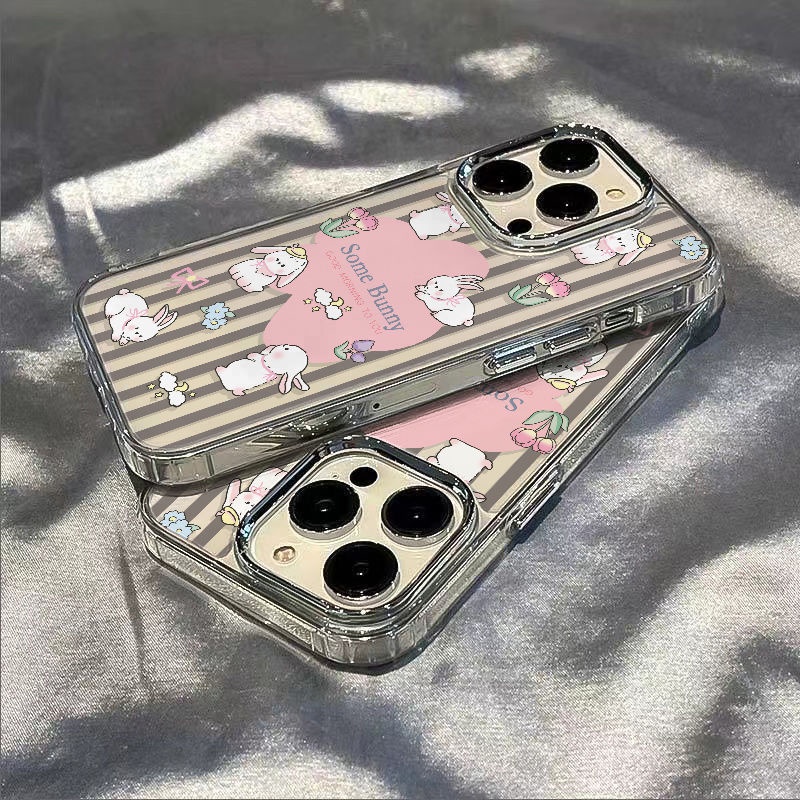 ✅Ốp Điện Thoại Mềm Chống Sốc In Hình Thỏ Hoạt Hình Cho Iphone 14Pro 12In 13 max 8 117 / YBE4