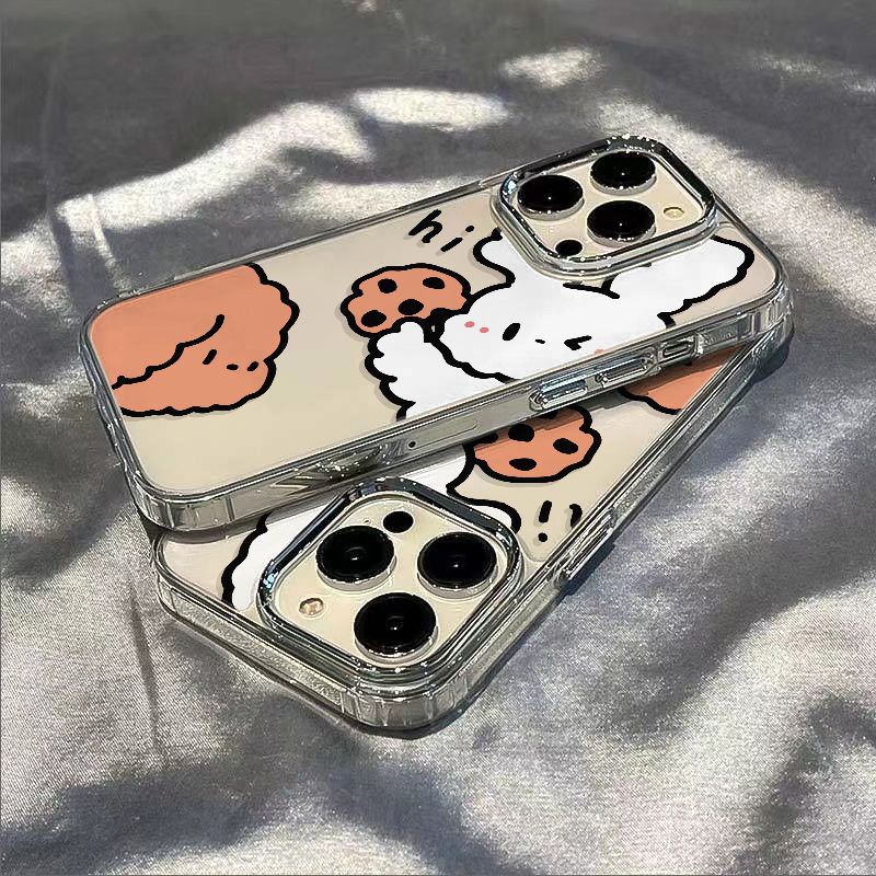 ✅Ốp Điện Thoại / Mềm Chống Sốc In Hình Thỏ Cho Iphone 11I 12 8137 14pro max MQJV