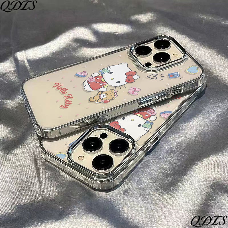 ✅Ốp Điện Thoại Dẻo Họa Tiết Hoạt Hình Chú Gấu / Mèo Dễ Thương Chống Sốc Cho iPhone1214pro ZYSI 13ins / 11 max plus87