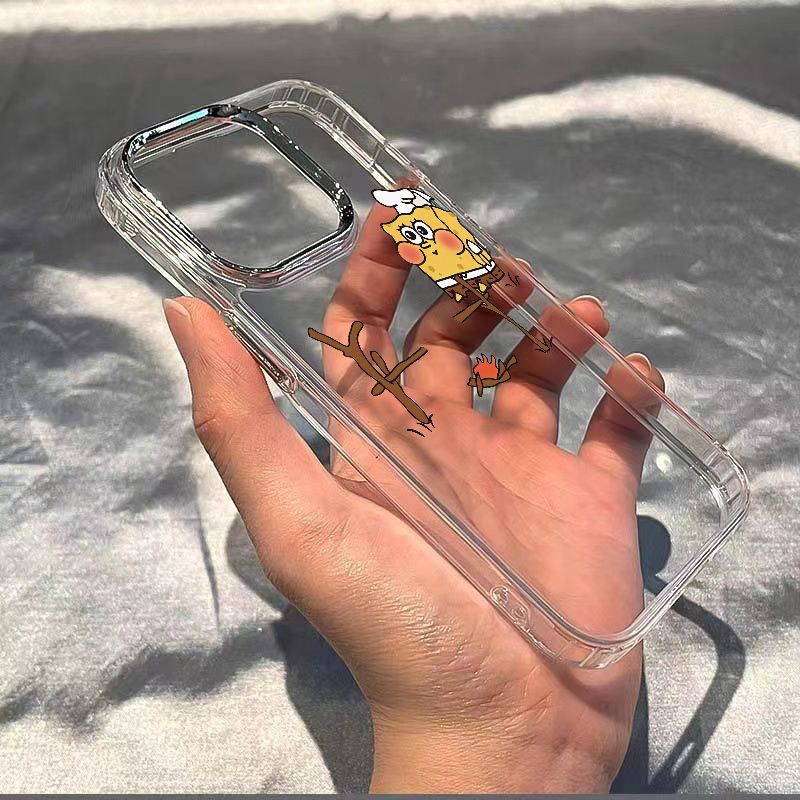 ✅Ốp Điện Thoại Hình SpongeBob Chống Sốc Cho iPhone Max71213118Ốp Điện Thoại Mềm Thời Trang Cho Iphone 14pro 14pro