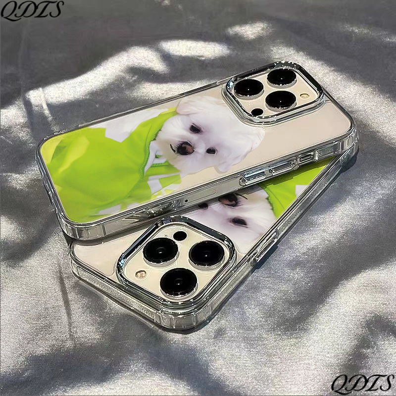 ✅Ốp Điện Thoại Dẻo Họa Tiết Chú Chó Dễ Thương Chống Sốc Cho Iphone14Proiphone12 Apple plus 78max 11 / 13 ZQSY