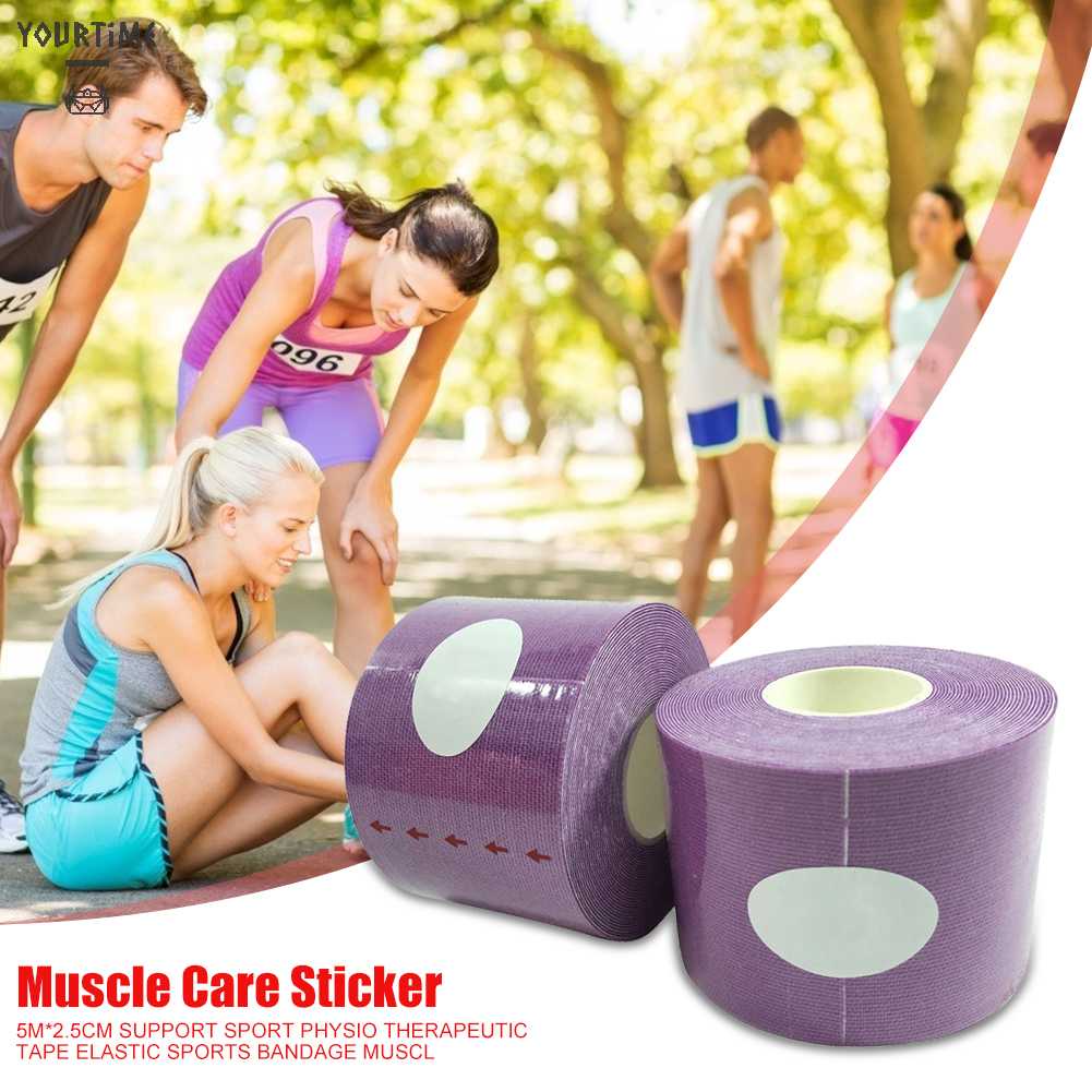 1 Cuộn Băng Dán Cơ Co Dãn Tập Thể Thao