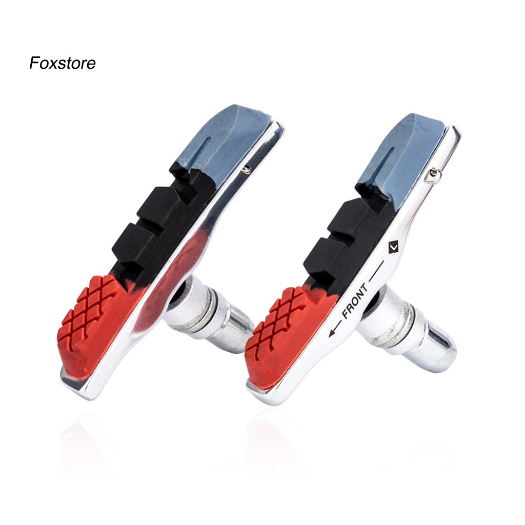 1 Cặp Má Phanh Xe Đạp Chống Biến Dạng Dạng Khối Chất Lượng Cao