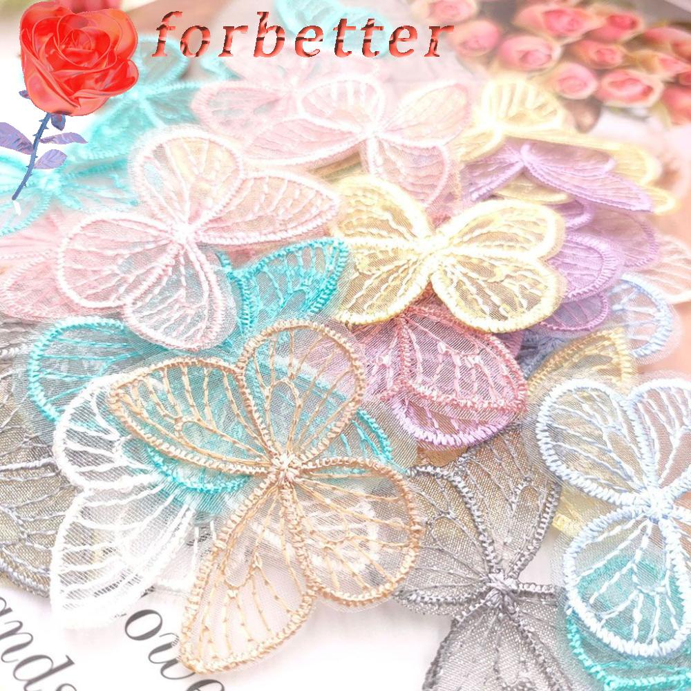 Miếng Vá Mũ Đan Len Thủ Công Mini Hình Bướm Nhiều Màu Dễ Thương DIY