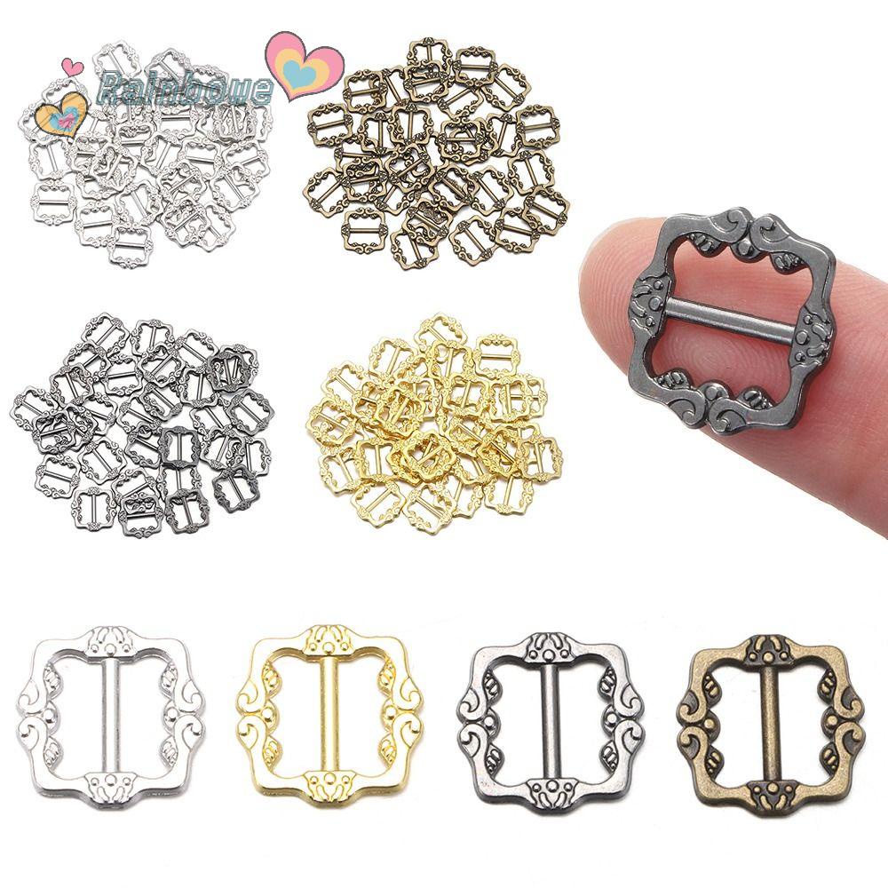 Set 30 Khóa Nhựa 9mm 4 Màu Cầu Vồng Cho Búp Bê