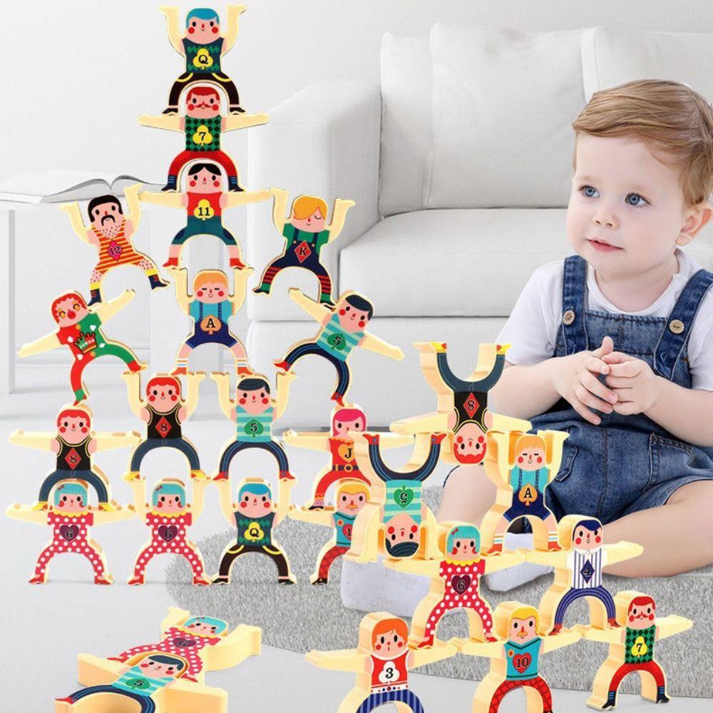 MIQUEL Đồ chơi trẻ em Xếp Hình Cân Bằng Cho Bé