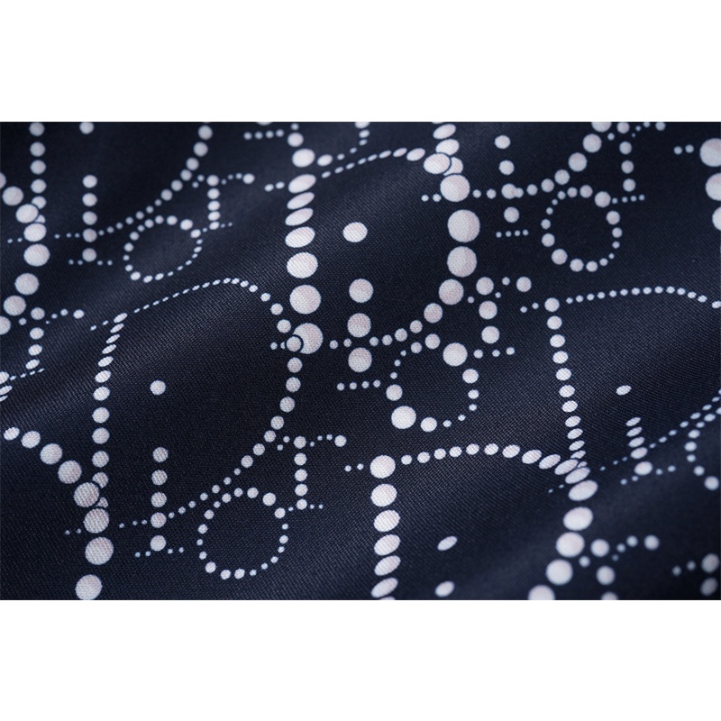 Áo Sơ Mi Ngắn Tay In Họa Tiết Cổ Điển Mềm Mại Thoải Mái Hợp Thời Trang