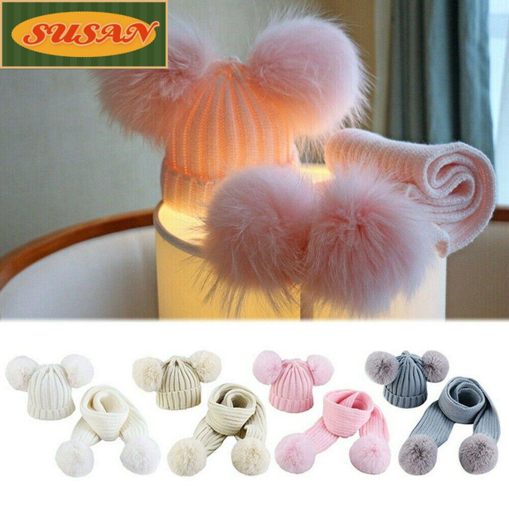 Bộ 2 Mũ Beanie Thời Trang Cho Bé