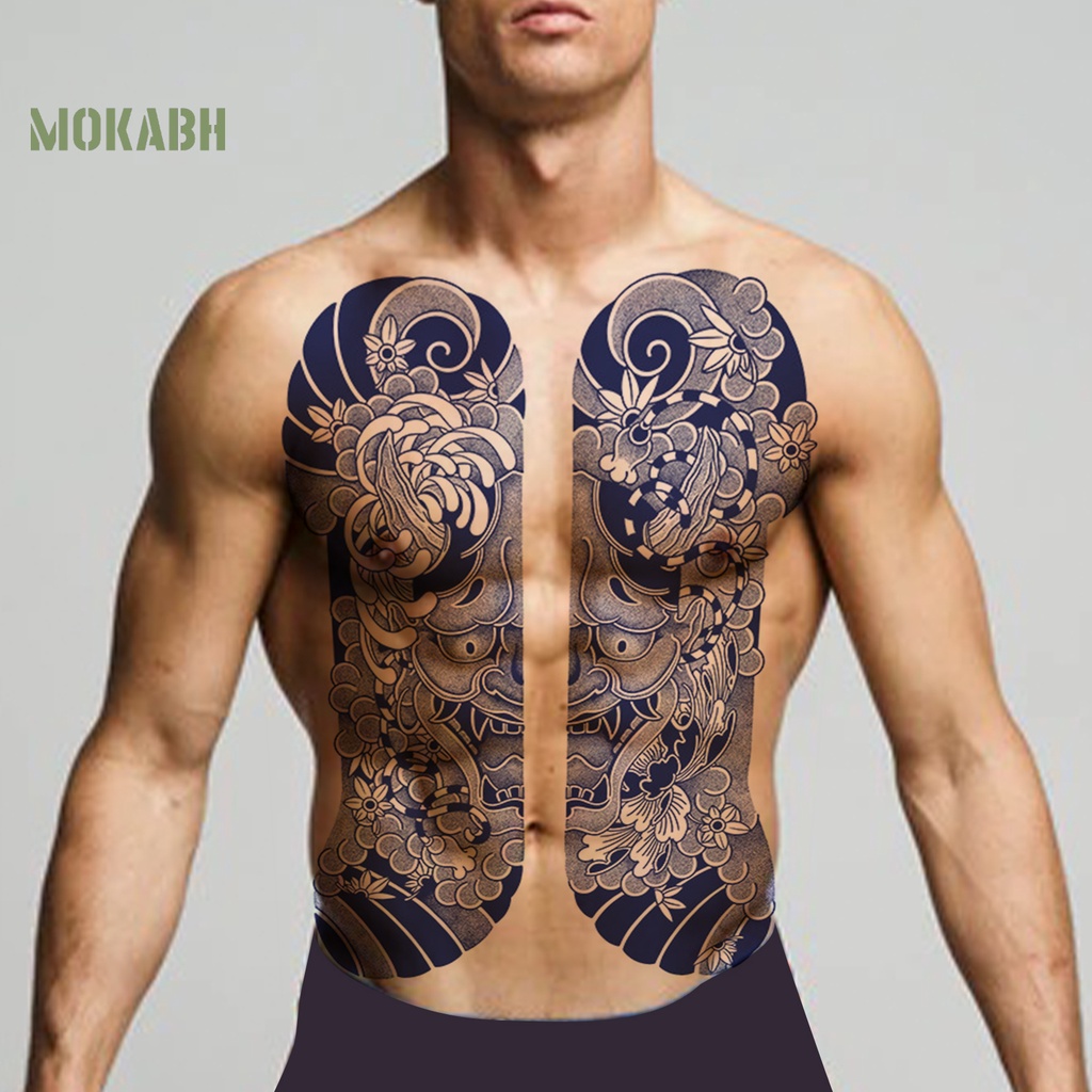 Miếng Dán Hình Xăm Chiết Xuất Thảo Dược Chống Nước Lâu Trôi Không Gây Kích Ứng Nhanh Chóng Cho Unisex