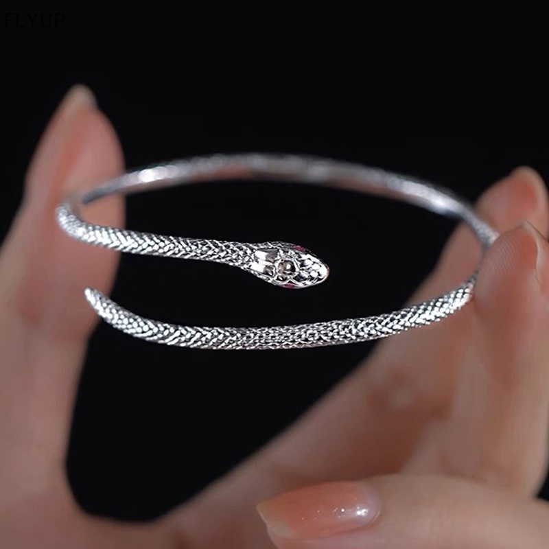 Flyup Vòng Đeo Tay Dạng Hở Hình Rắn Sáng Tạo Hợp Thời Trang Cho Nữ vn