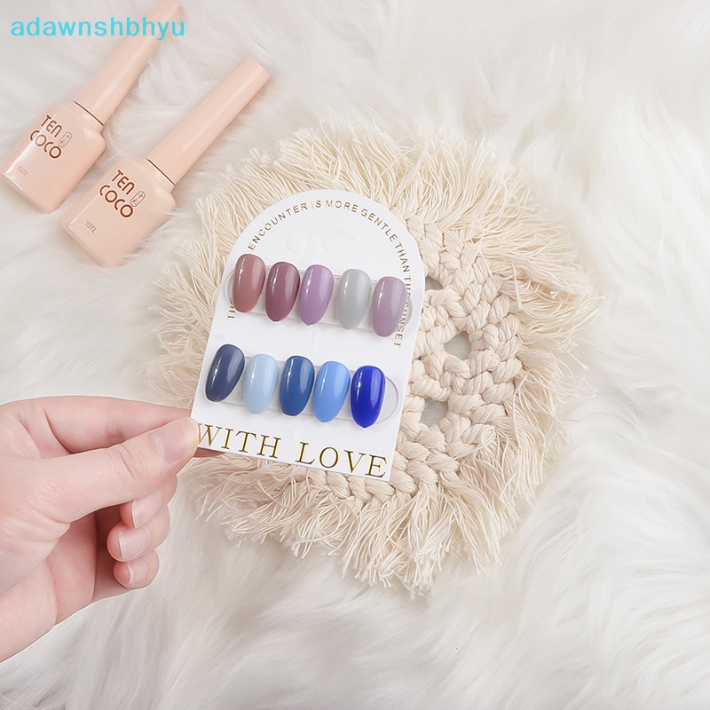 Set 10 Tấm Giấy Cắt Vẽ Móng Tay Nghệ Thuật