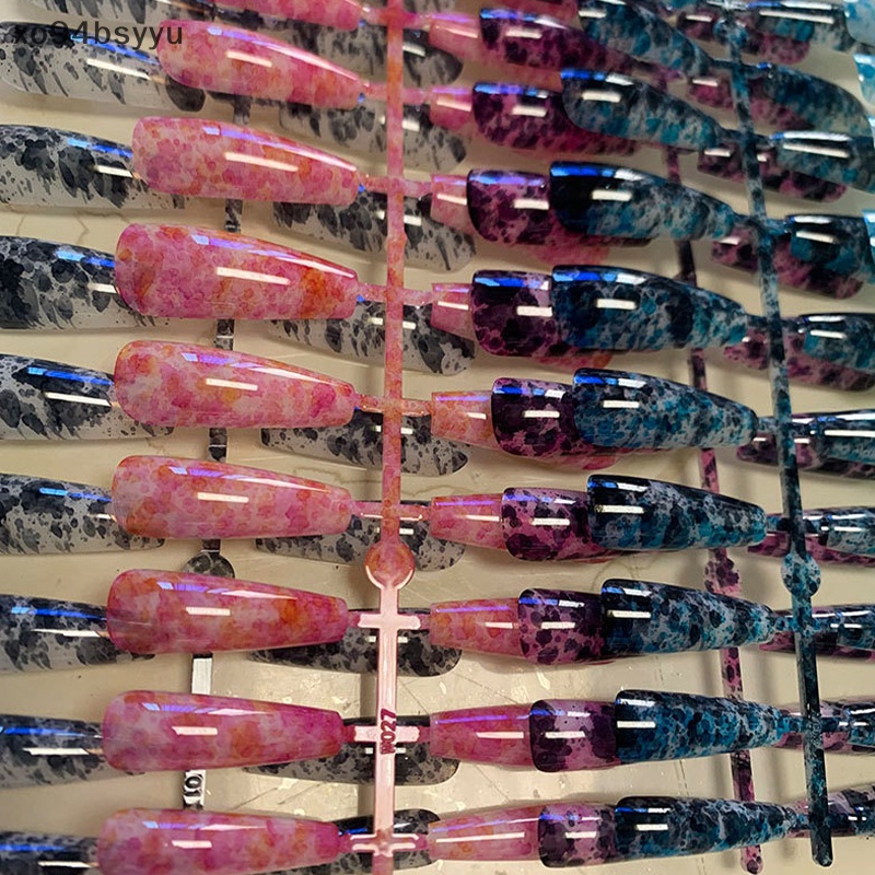 Set 24 Móng Tay Giả Xo94Bsyu Có Thể Tháo Rời