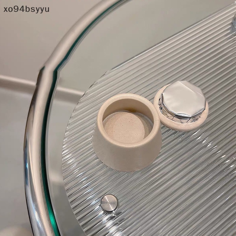 Cốc Sứ Xo94Bsyu Đựng Dung Dịch Tẩy Sơn Móng Có Nắp Đậy Tiện Dụng