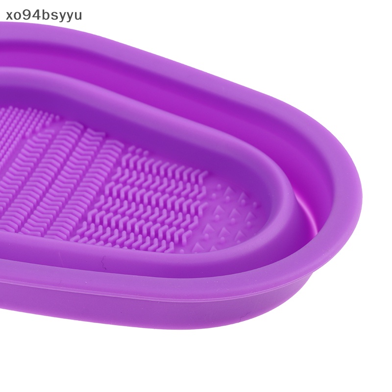 Xo94bsyu Dụng Cụ Vệ Sinh Cọ Trang Điểm Có Thể Gập Lại Tiện Dụng VN