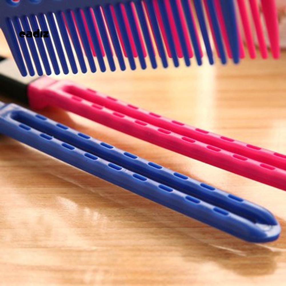 Lược Chải Thẳng Tóc Hình Chữ V Thiết Kế Di Động Tiện Dụng Cho Salon