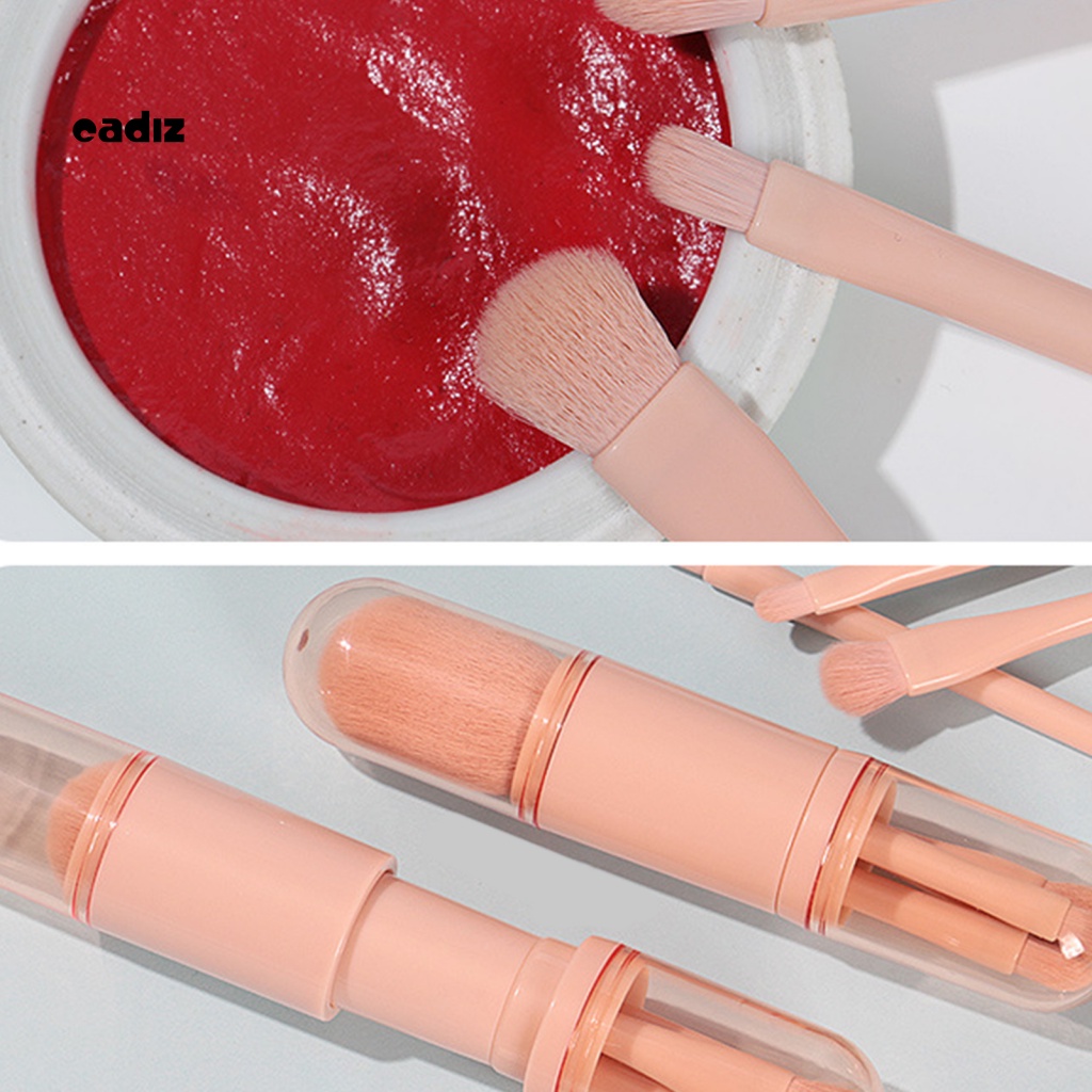 Cọ Trang Điểm 4 Trong 1 Chuyên Nghiệp Đa Năng Có Thể Thu Gọn