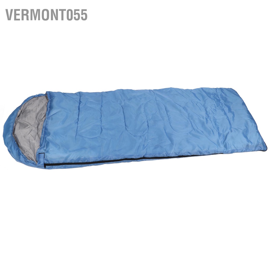 Vermont055 Túi Ngủ Người Lớn Rỗng Cotton Polyester Ấm Áp Thoải Mái Thân Thiện Với Làn Da Hood Bao Cắm Trại