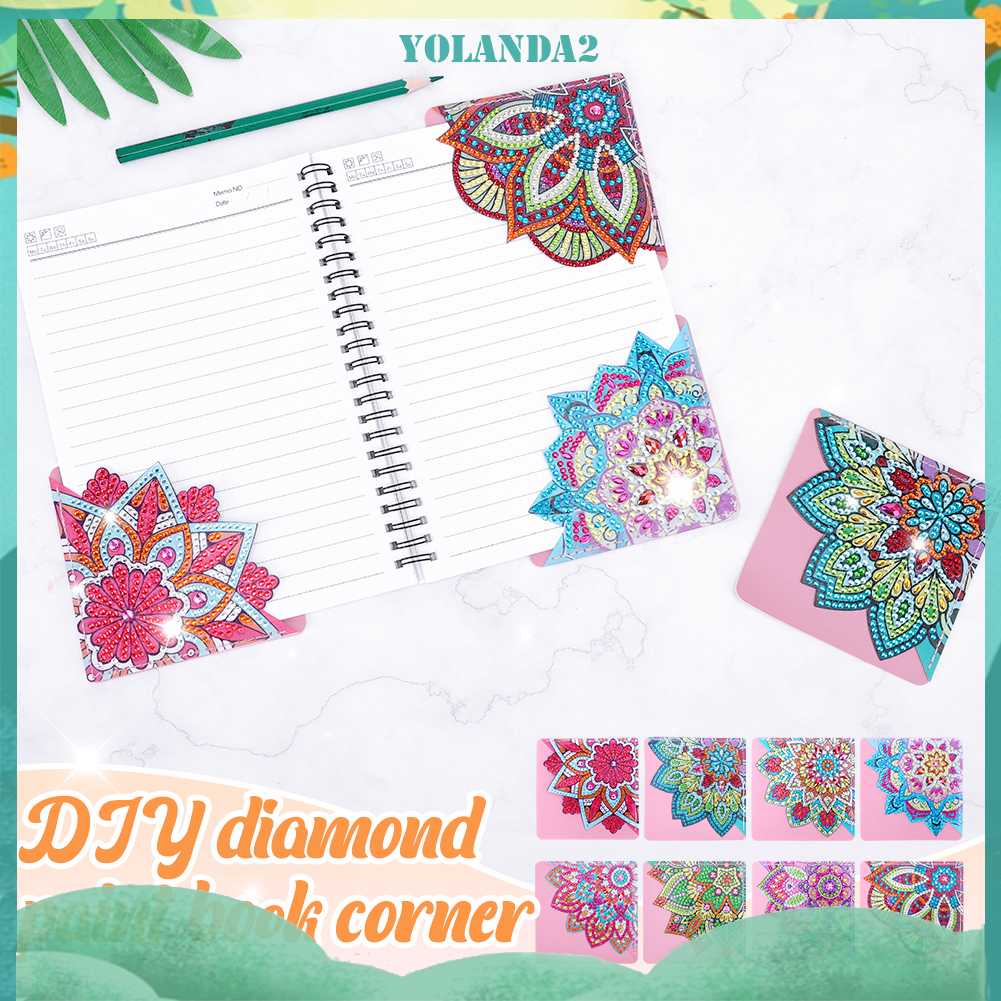 Thẻ Đánh Dấu Trang Sách Hình Tam Giác Bằng Da 5D DIY