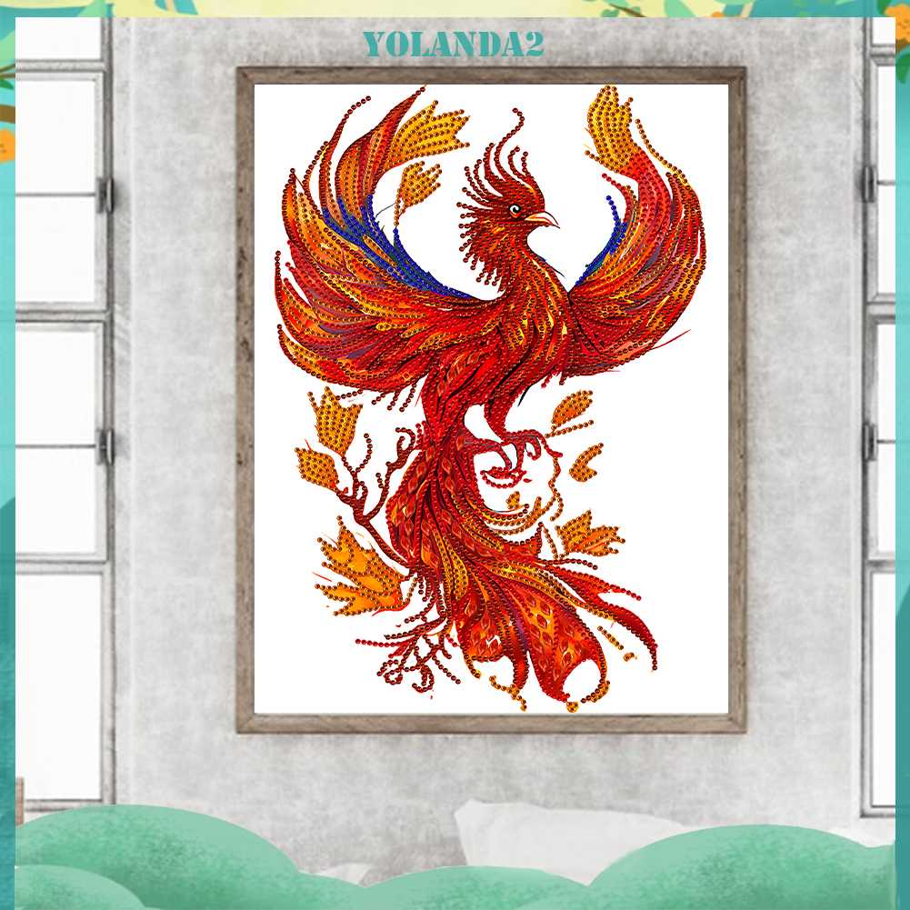 Bộ Tranh Đính Đá 5D Họa Tiết Động Vật Độc Đáo DIY Dùng Trang Trí Nhà Cửa