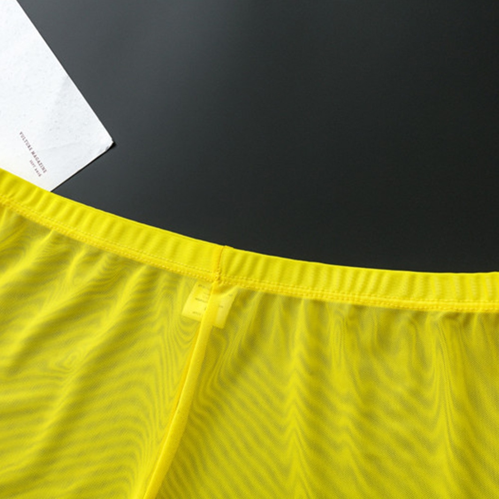 Quần Lót Boxer Dạng Lưới Thoáng Khí Thời Trang Cho Nam