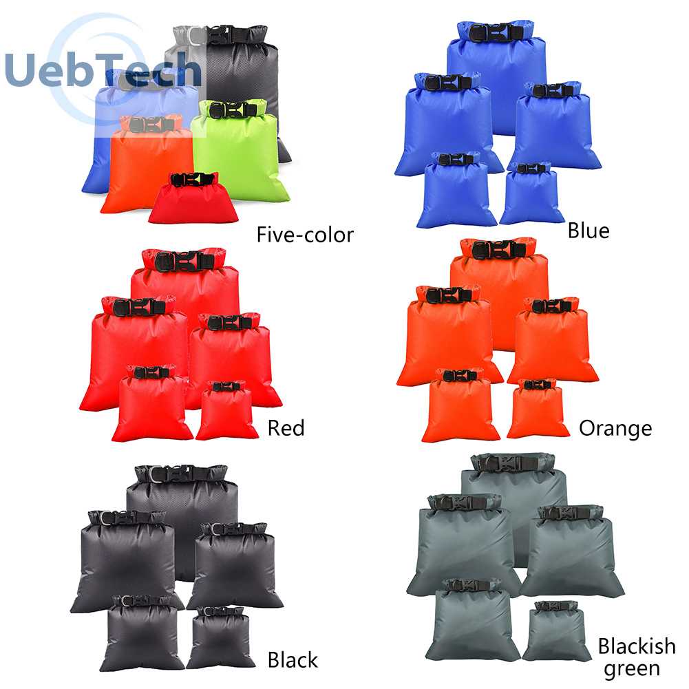 Set 5 Túi Khô Chống Rách Dành Cho Thuyền Kayak