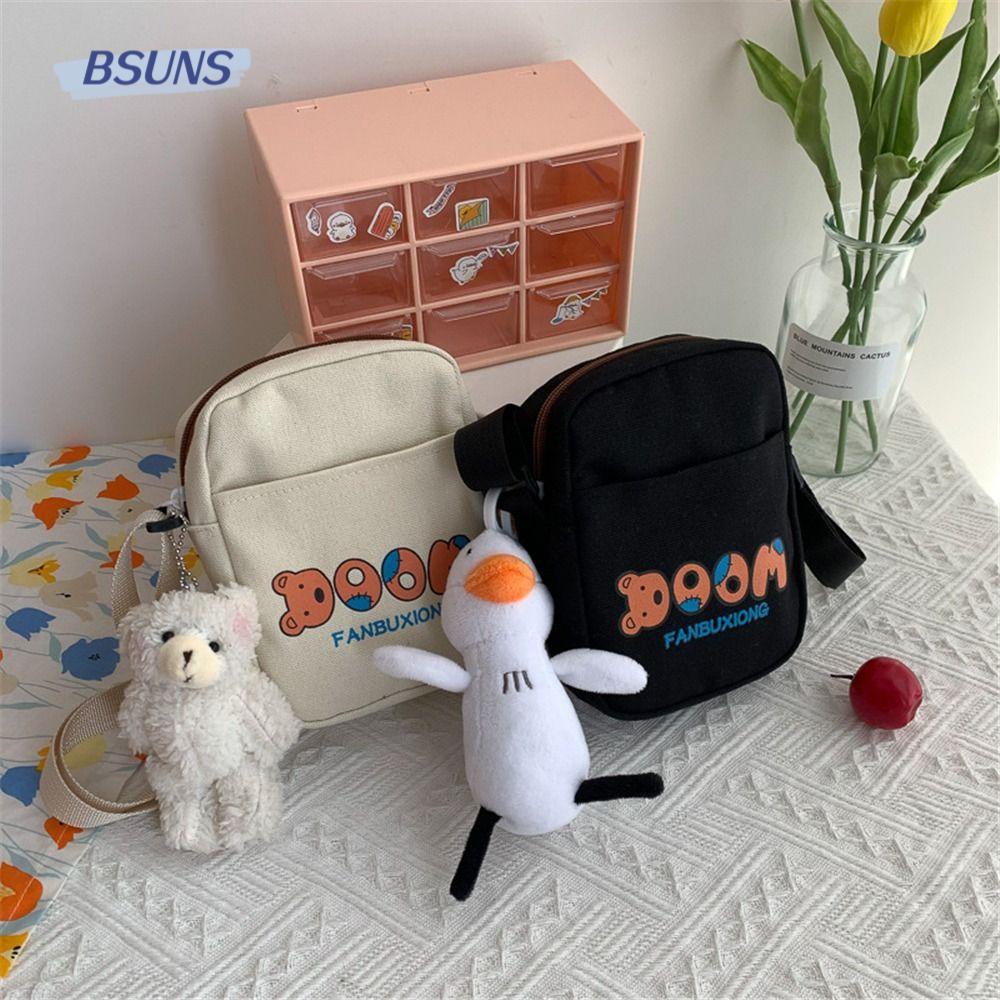 Túi Đeo Chéo Vai Bằng Vải Thời Trang Sành Điệu Cho Nữ