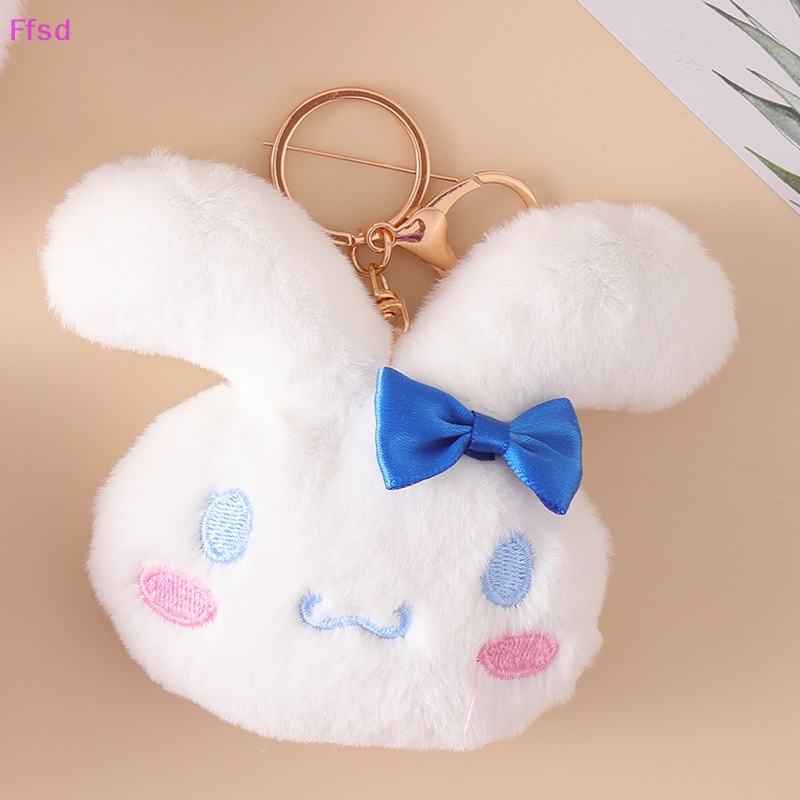 {Ffsd} Móc Khóa Xe Hơi / Ba Lô Đồ Chơi Nhồi Bông Hình Gấu Dâu Tây Hoạt Hình Disney Đáng Yêu Sáng Tạo * Hàng Bán Chạy