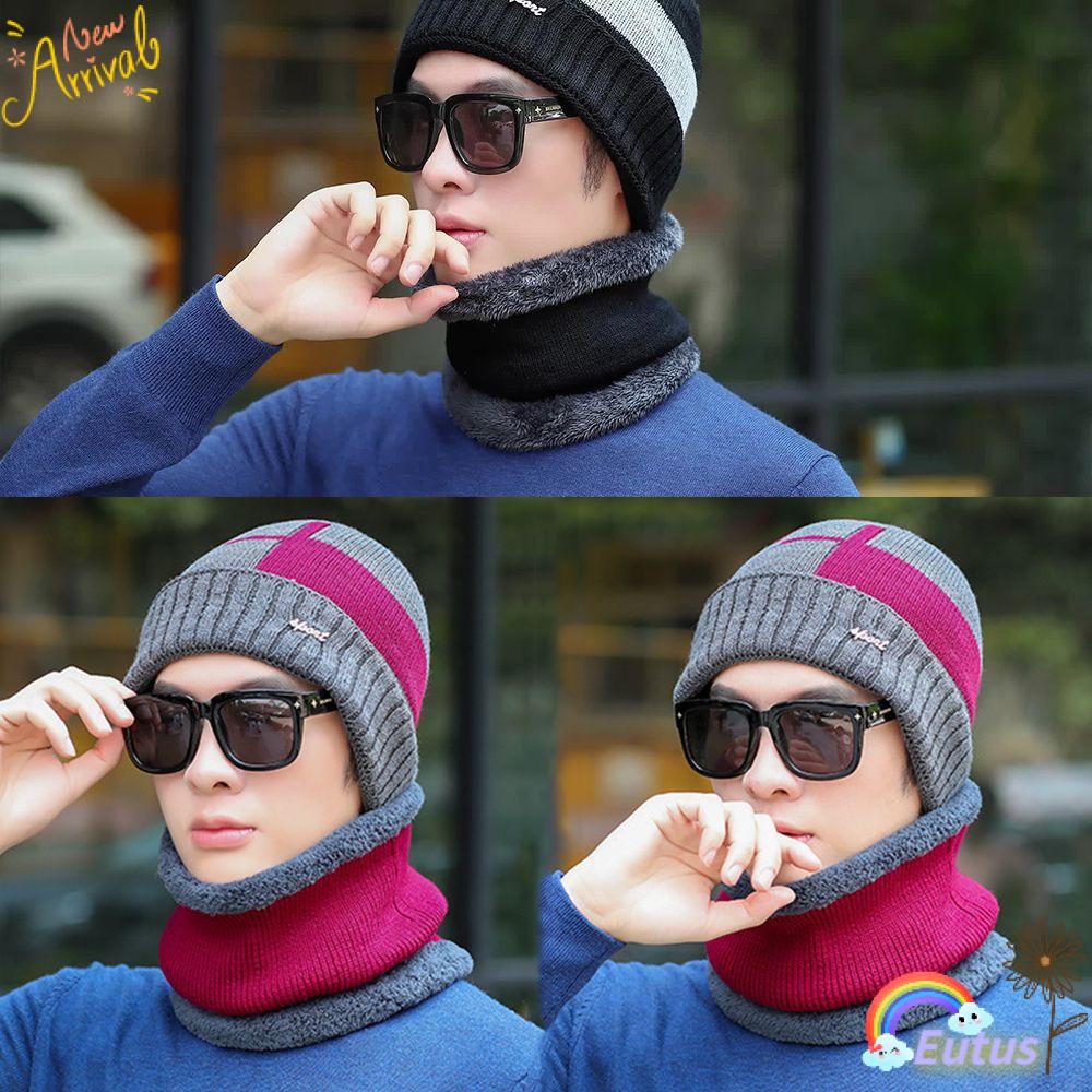 Mũ Len Beanie Dày Dặn Giữ Ấm Thời Trang Cho Nam Nữ