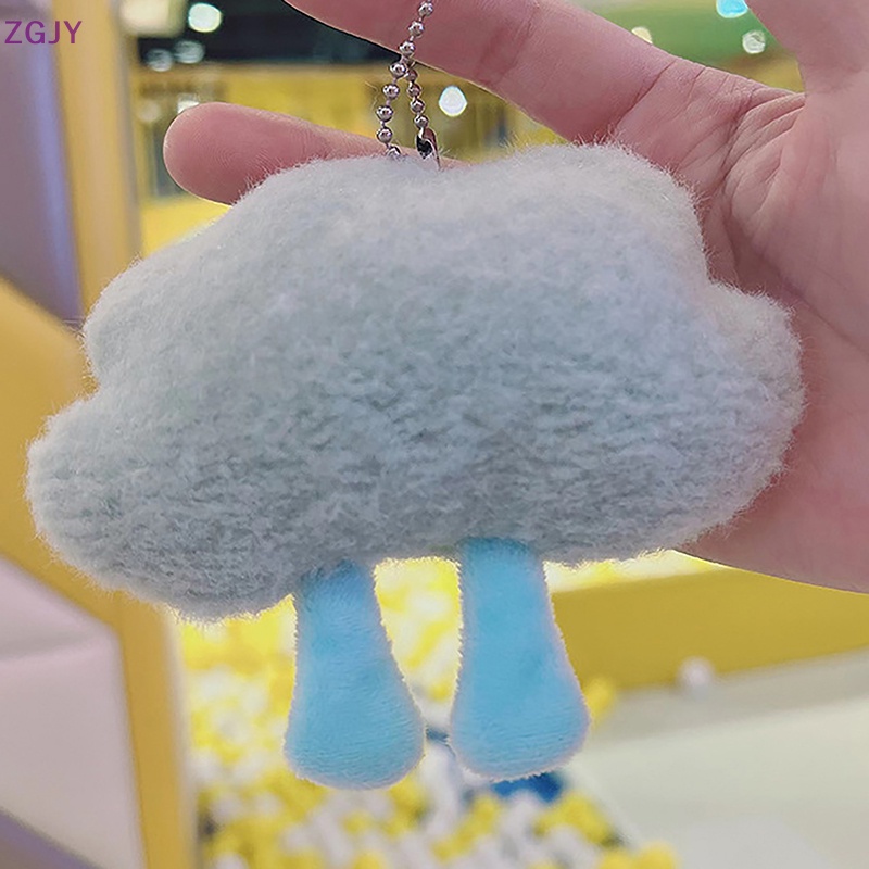 Móc Khóa Hình Đám Mây Nhồi Bông Handmade Dễ Thương Mới