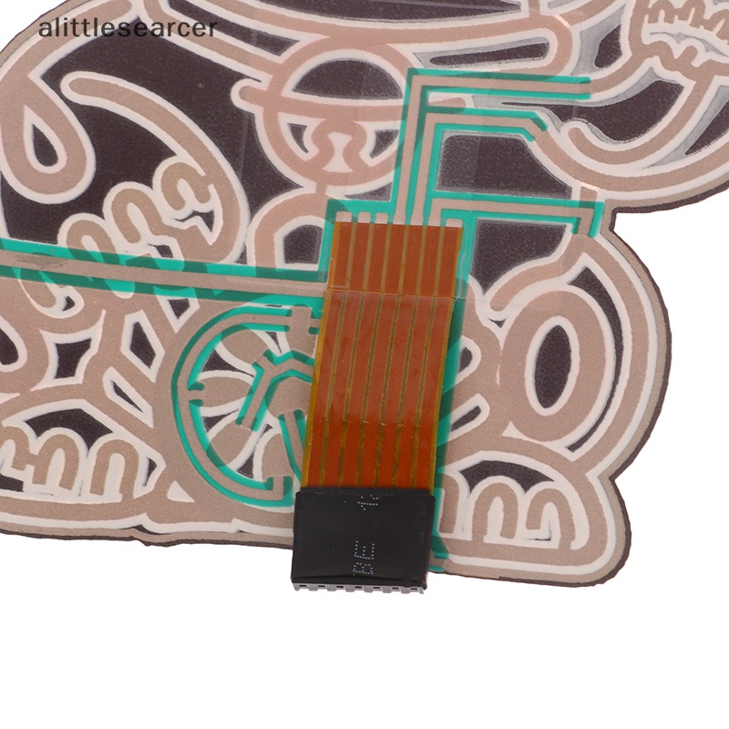 Sticker Dán Kính Chắn Gió Xe Hơi / Xe Máy Điện Đèn LED Màu Xanh Dương Thời Trang An Toàn