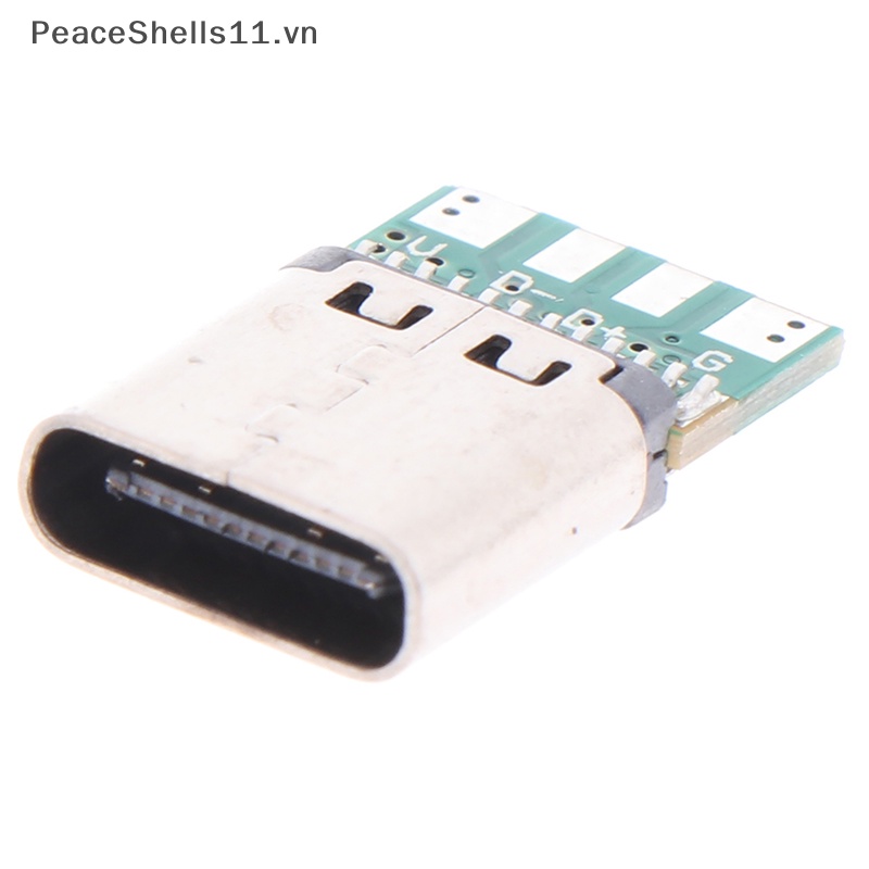 Bộ 5 Đầu Nối Chuyển Đổi Dây Điện Và Dây Cáp Hỗ Trợ PCB USB 3.1 Type C 12 / 24 Chất Lượng Cao