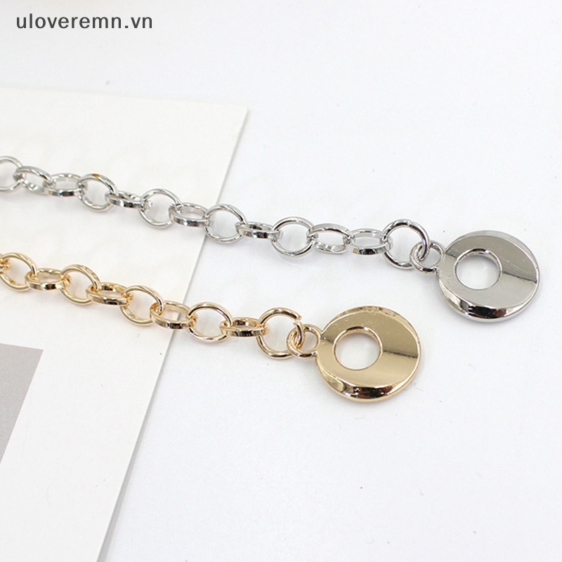 Uloveremn Thắt Lưng Dây Xích Móc Kim Loại Hình Vuông Có Thể Điều Chỉnh Phù Hợp Với Đầm Sơ Mi Và Trang Trí Eo Quyến Rũ Cho Nữ