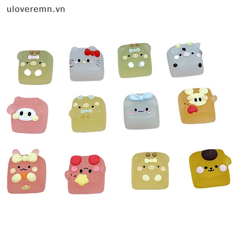 Set 10 Kẹp Tóc Nhựa Hình Cinnamoroll Dễ Thương