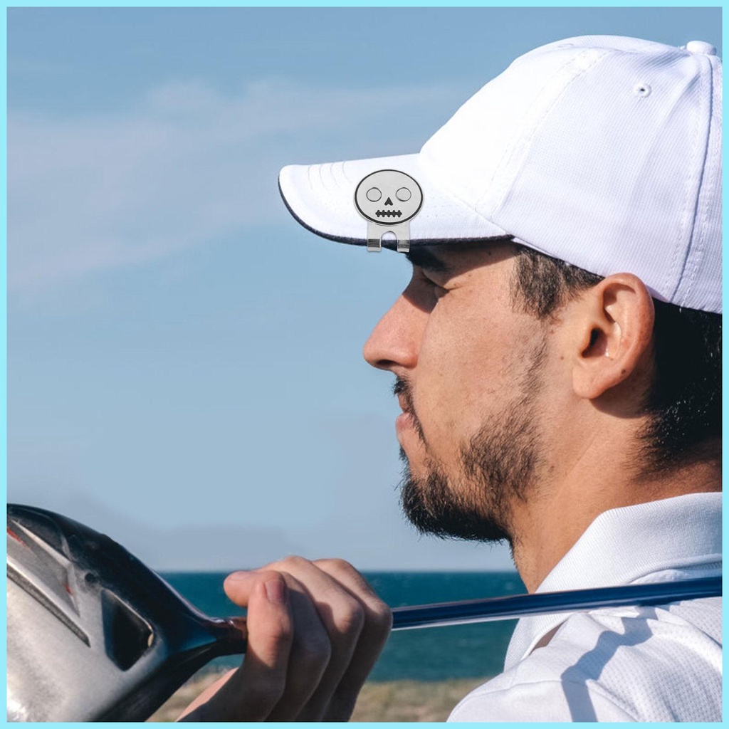 Dụng Cụ Đánh Dấu Vị Trí Thắt Lưng Chơi Golf Từ Tính Thiết Kế Hình Đầu Lâu Không Dễ Dàng Bỏ Túi Và Túi tdevn