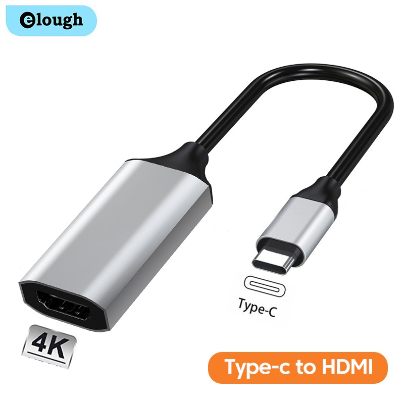 Cáp ChuyểN ĐổI Type C Sang HDMI-Compatible 4K 60Hz USB C Sang Hd Cho Laptop / PC / MáY TíNh BảNg /