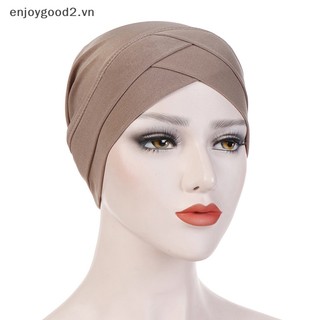 & enjoy & khăn trùm đầu hijab co giãn phong cách hồi giáo