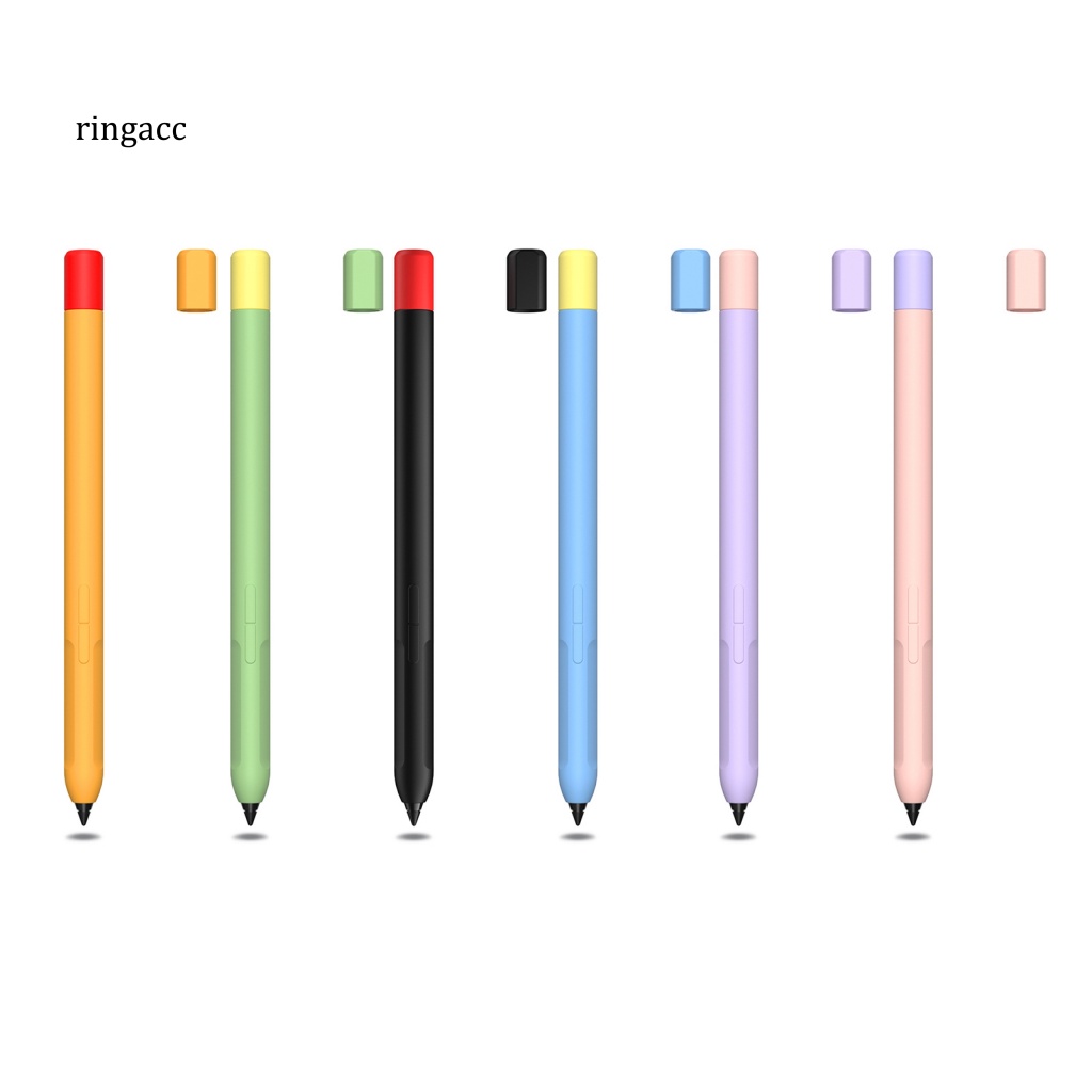 Vỏ Bảo Vệ Bút Cảm Ứng Bằng Silicon Siêu Mỏng Chống Trầy Phối Màu Độc Đáo Thời Trang Cho Xiaomi