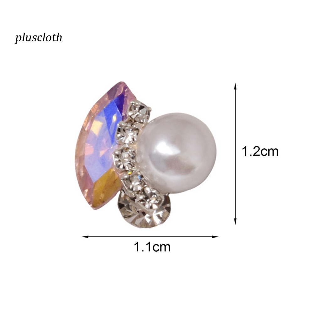 Bộ 5 Hạt Đá Lấp Lánh Trang Trí Móng Tay Nghệ Thuật