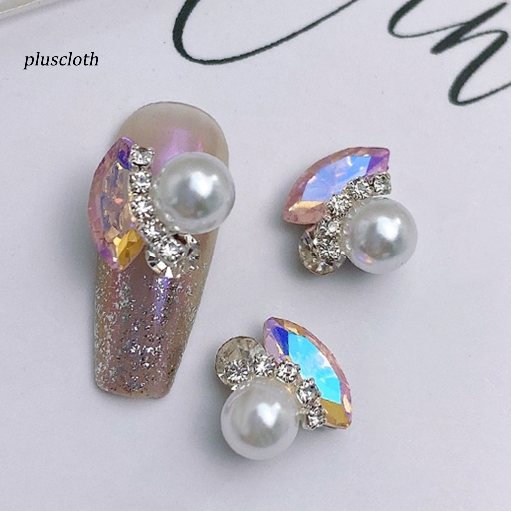 Bộ 5 Hạt Đá Lấp Lánh Trang Trí Móng Tay Nghệ Thuật